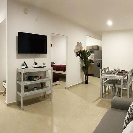 Angels Beach Condo Con Piscina, Parking Y Parque Playa del Carmen Dış mekan fotoğraf